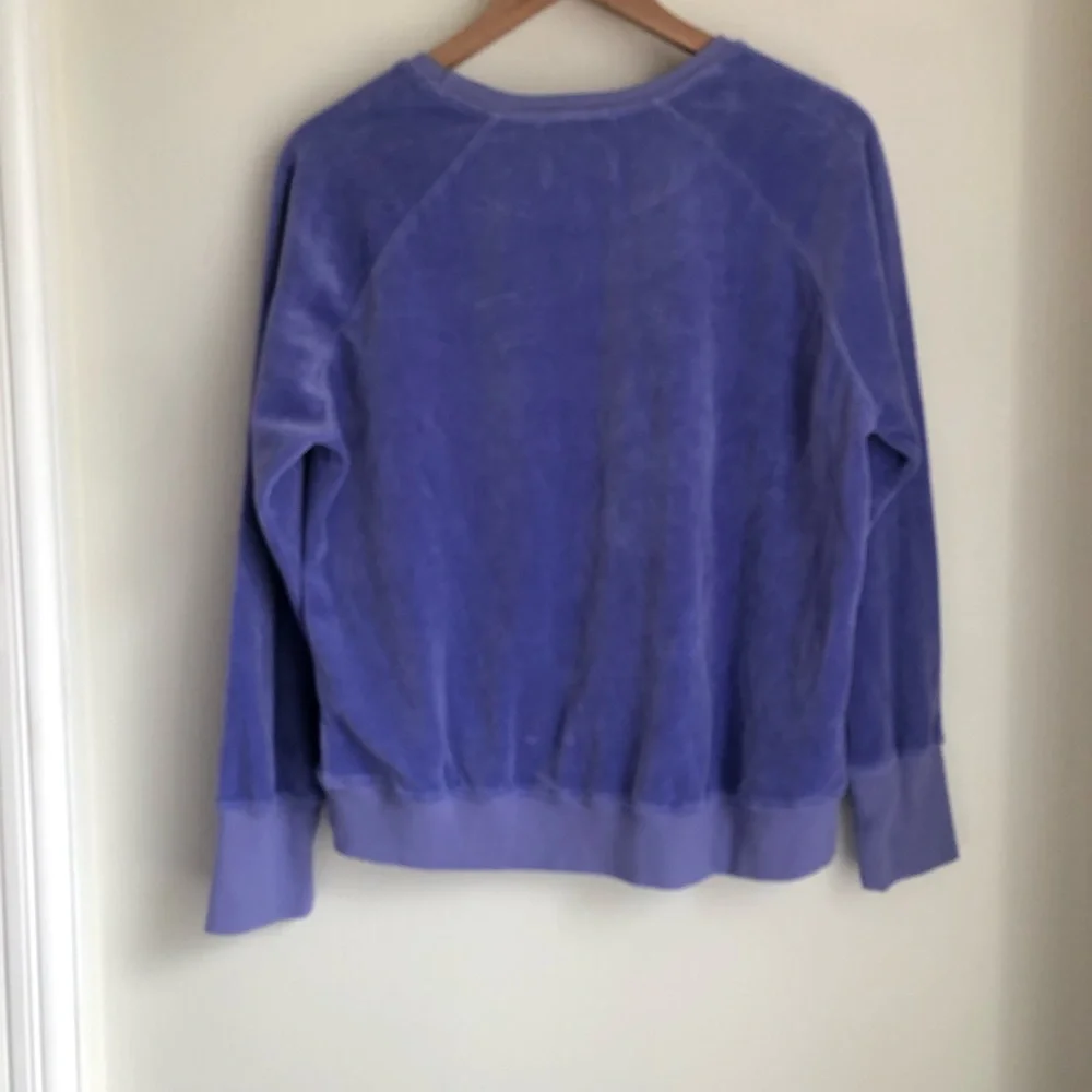 Jumper 1234 size 3 (Medium) Terry Cloth Velour Hand-dyed Lilac Track Suit - Picture 11 of 11